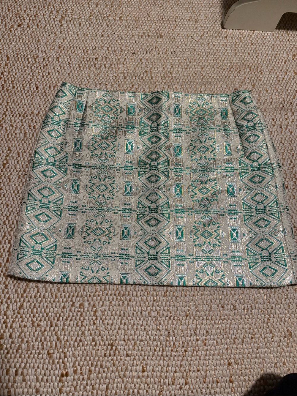 J. Crew Geometric Jacquard Mini Skirt - Women's